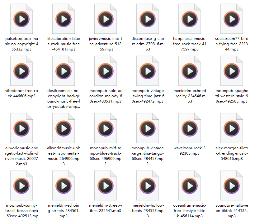 30首TikTok无版权背景音乐BGM
